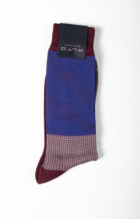 Alto Milano Alto Milano Sock / Tamarindo / Blue-Red