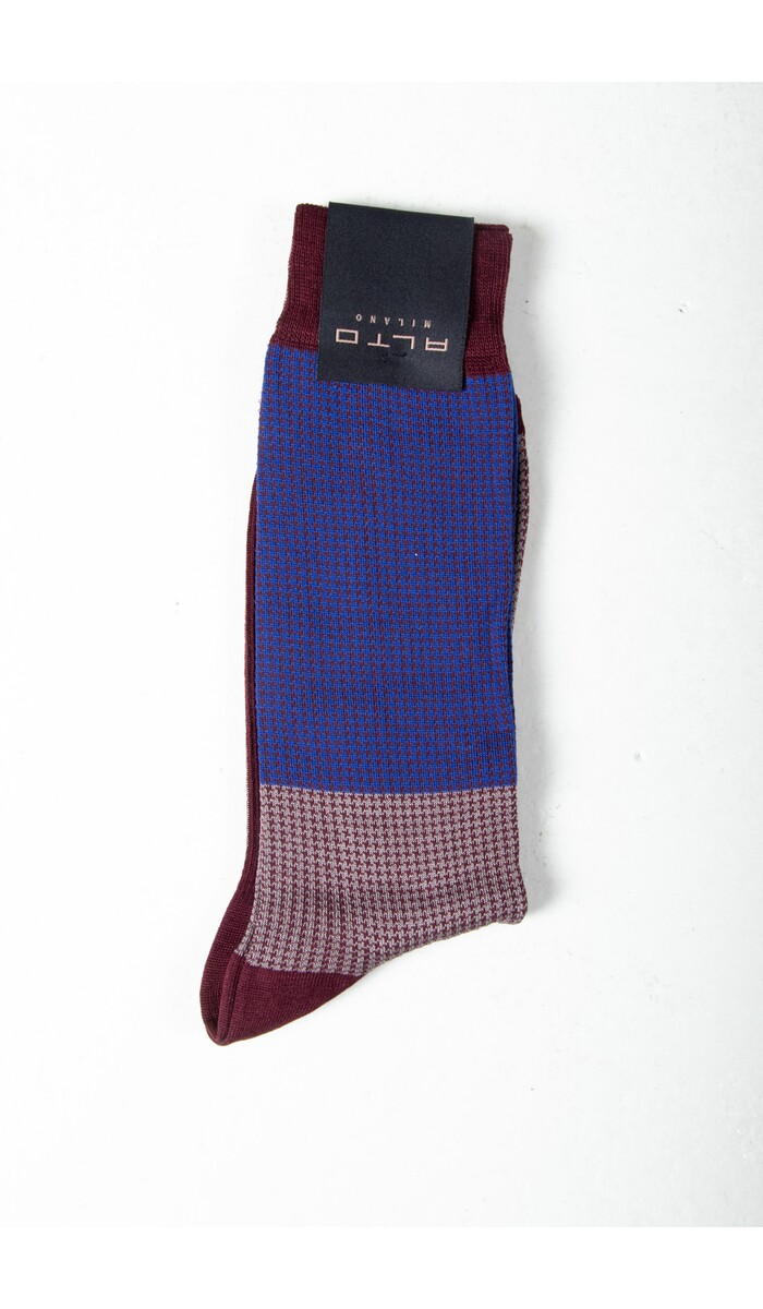 Alto Milano Alto Milano Sok / Tamarindo / Blauw-Rood
