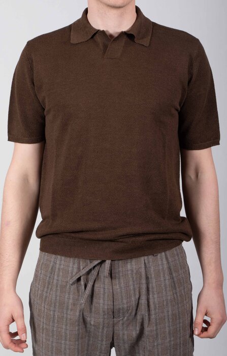 Roberto Collina Roberto Collina Polo / 261MYA10024 / Choco Roberto Collina Roberto Collina Polo / 261MYA10024 / Choco