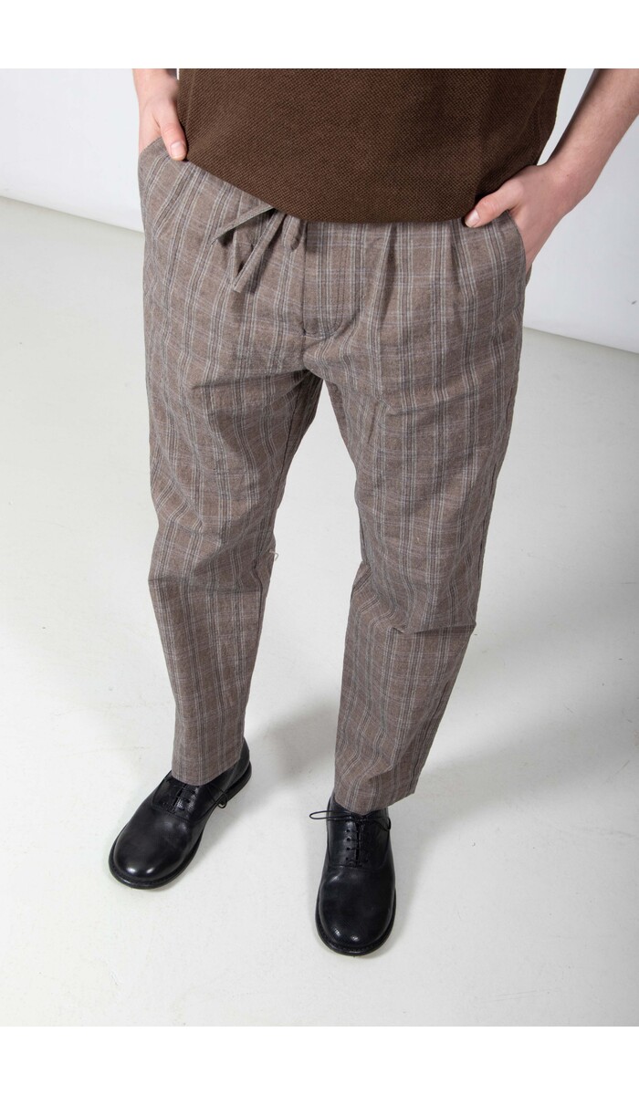 Hannes Roether Hannes Roether Trousers / Paper / Bosgrond