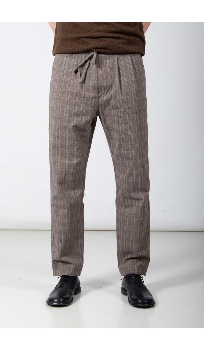 Hannes Roether Hannes Roether Trousers / Paper / Bosgrond