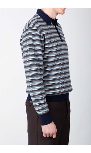 Fujito Fujito Trui / Knit Polo Sweater / Opa
