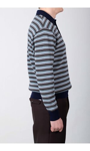Fujito Fujito Trui / Knit Polo Sweater / Opa