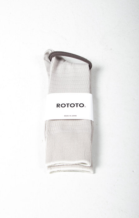 RoToTo RoToTo Sock / Cotton Thermal / Light grey