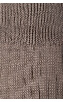 RoToTo Socke / Linen Cotton Ribbed / Grau