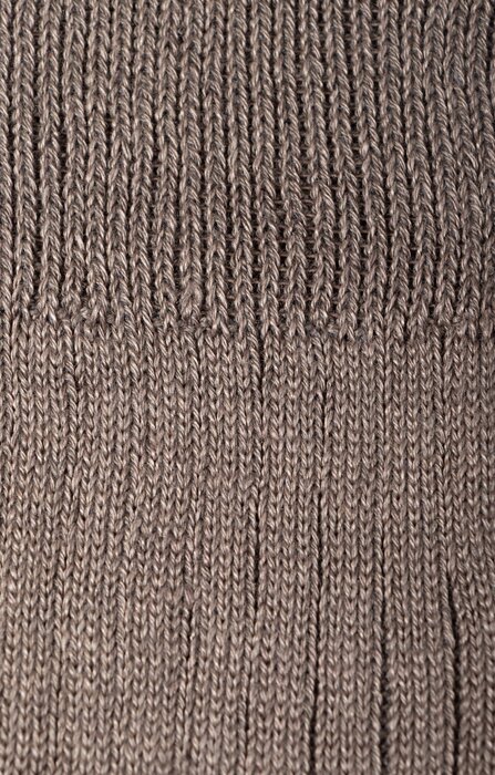 RoToTo RoToTo Socke / Linen Cotton Ribbed / Grau