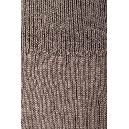 RoToTo RoToTo Sok / Linen Cotton Ribbed / Grijs