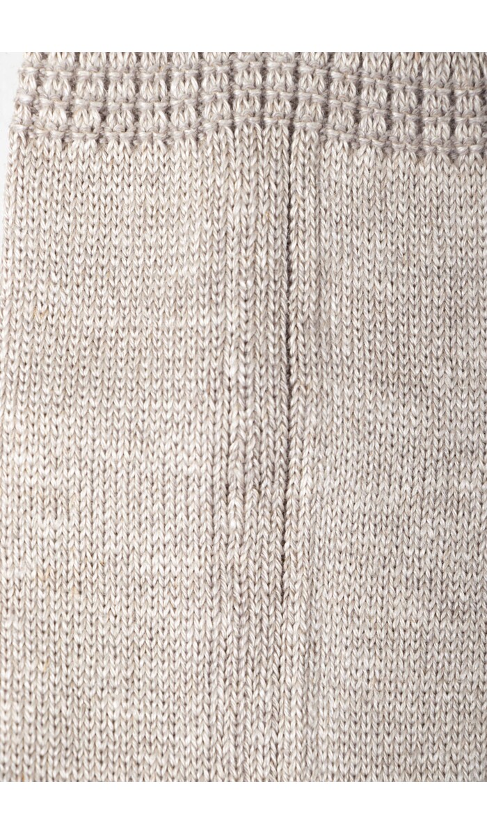 RoToTo RoToTo Socke / Vertical Line Linen / Beige