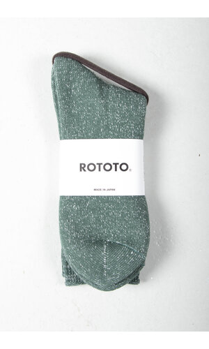 RoToTo RoToTo Socke / Washi Pile / Grün