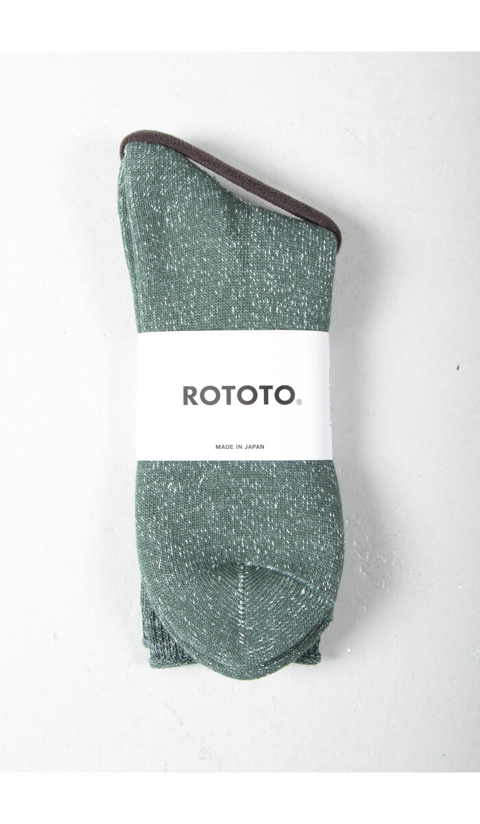 RoToTo RoToTo Socke / Washi Pile / Grün