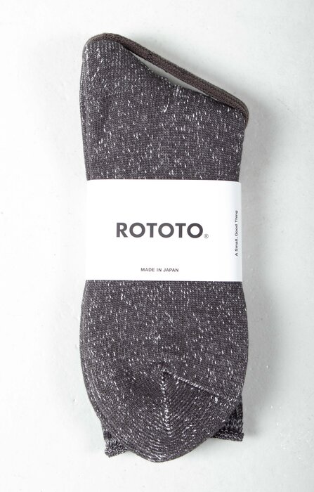 RoToTo RoToTo Socke / Washi Pile / Anthrazit