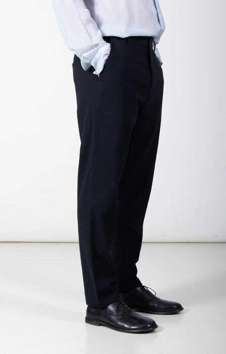 Universal Works Universal Works Broek / Military Chino / Zwartblauw