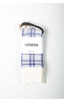 RoToTo Socke / French Teatowel / Raumblau