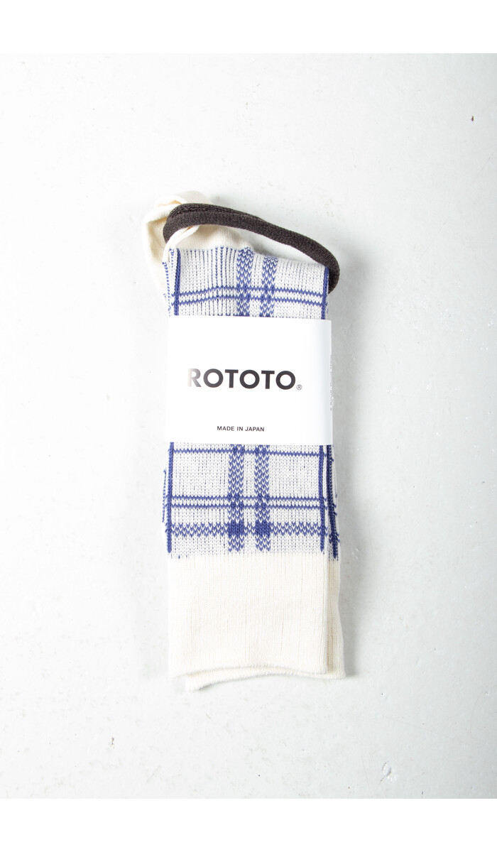 RoToTo RoToTo Socke / French Teatowel / Raumblau