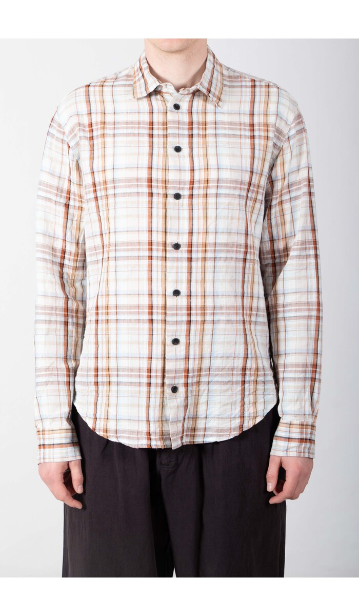 Hannes Roether Hannes Roether Overhemd / Asam / Champagne