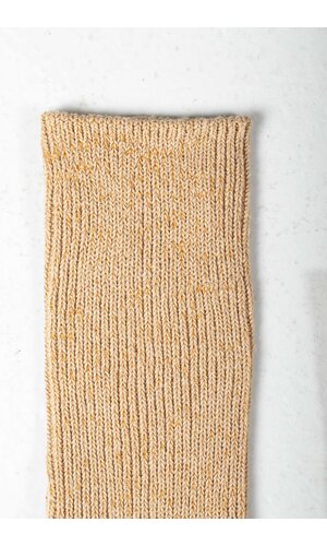 RoToTo RoToTo Sock / Washi Rib Crew Socks / Beige