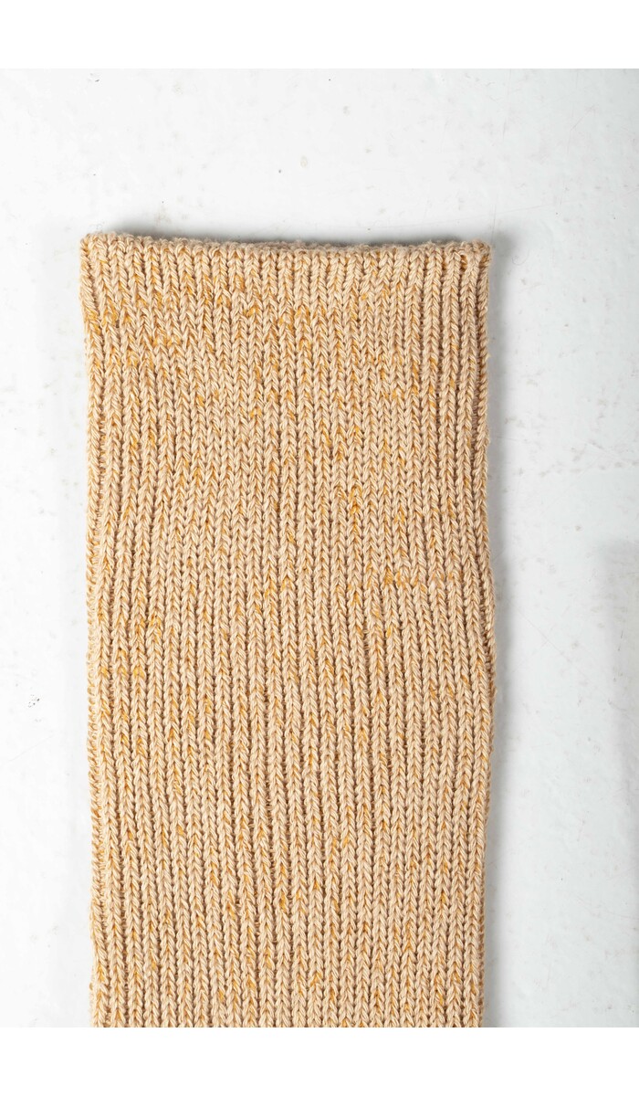 RoToTo RoToTo Sock / Washi Rib Crew Socks / Beige