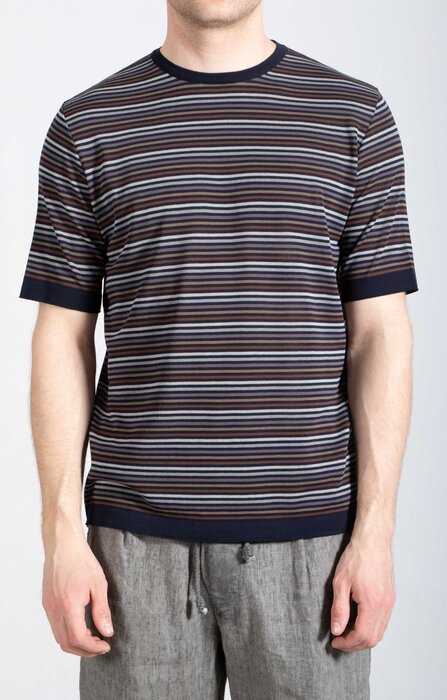 G.R.P. Firenze G.R.P. T-Shirt / TEC11/14 / Boring Stripes
