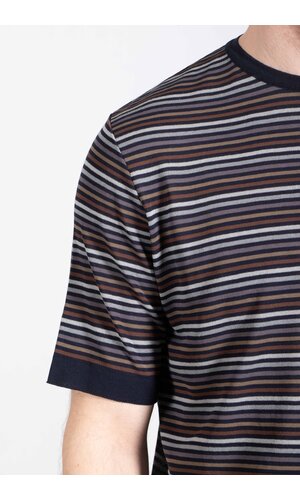 G.R.P. Firenze G.R.P. T-Shirt / TEC11/14 / Saaie Streep