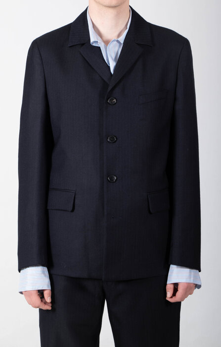 Dries van Noten Dries van Noten Sakko / Bays / Nadelstreife