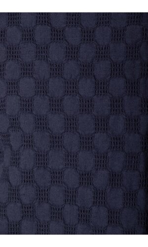 Universal Works Universal Works Overhemd / Road Shirt / Indigo Wafel