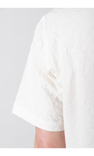 Universal Works Universal Works Overhemd / Road Shirt / Ecru Wafel