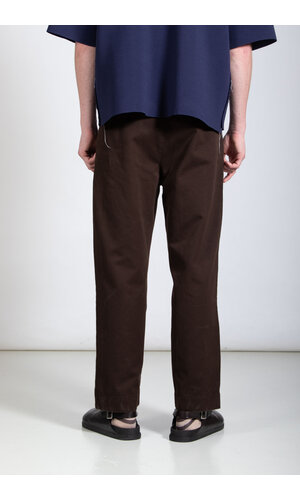 Parages Parages Broek / Wide Pleats / Donkerbruin Parages Parages Broek / Wide Pleats / Donkerbruin