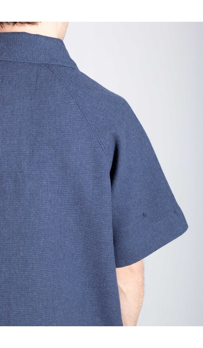 Parages Parages Polo / Waffle Polo / Blauw