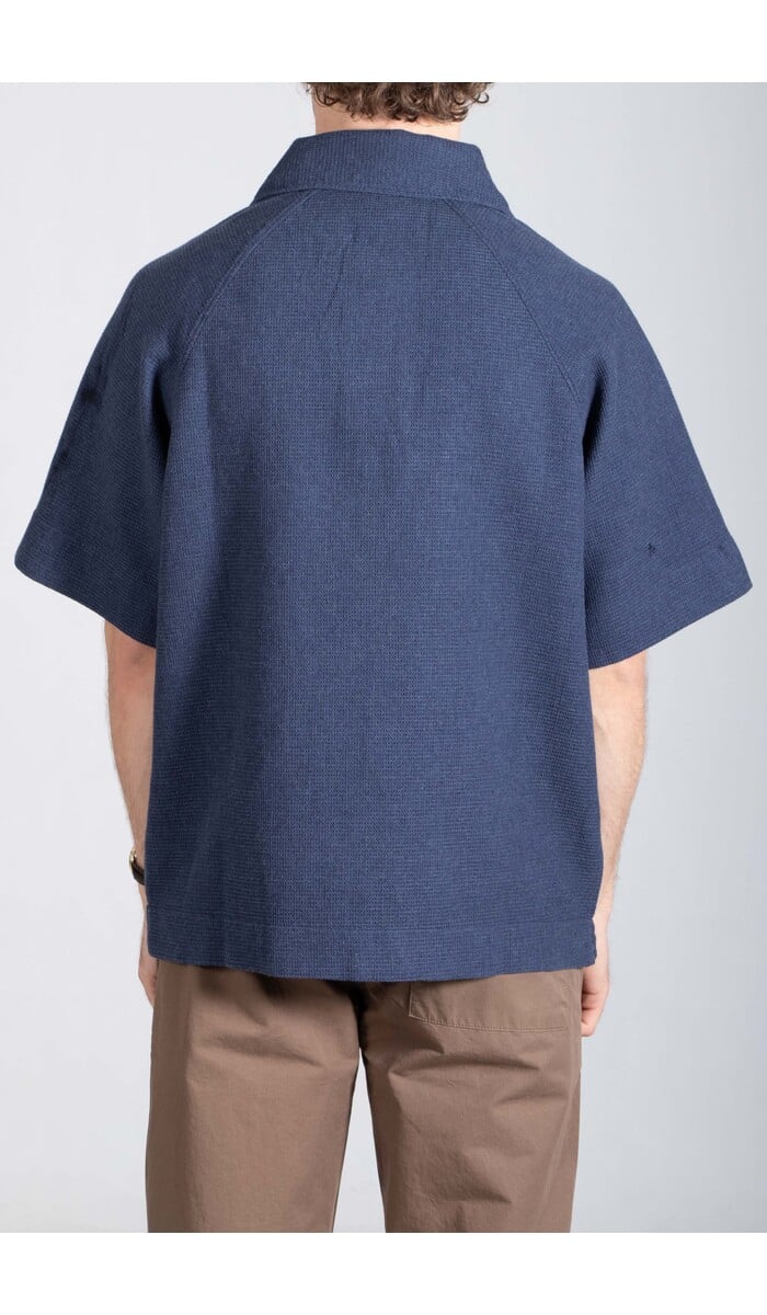 Parages Parages Polo / Waffle Polo / Blauw