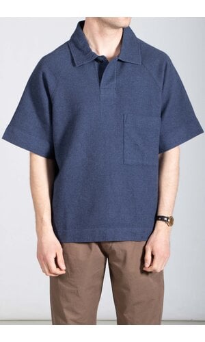 Parages Parages Polo / Waffle Polo / Blauw
