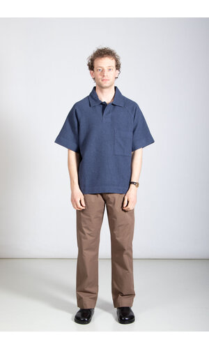 Parages Parages Polo / Waffle Polo / Blauw