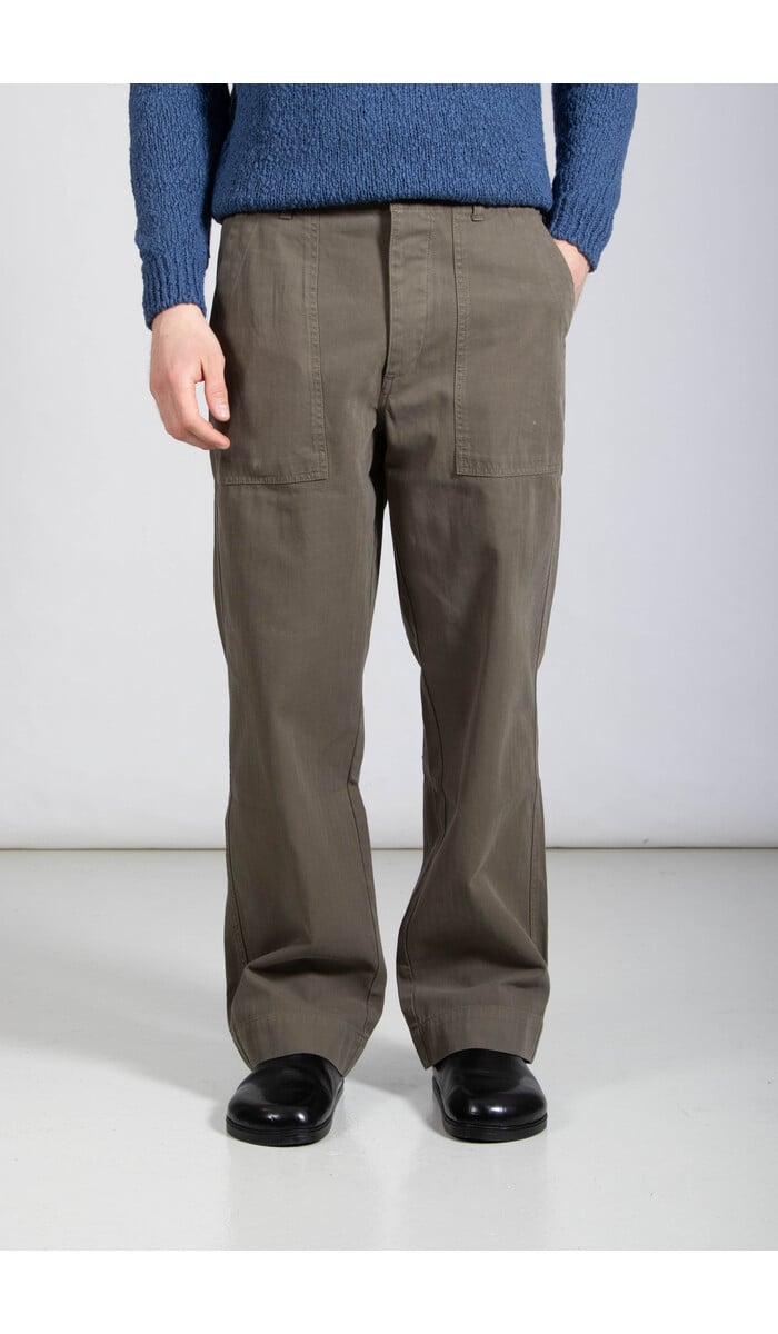 Parages Parages Broek / Fatigue Pants / Olijf