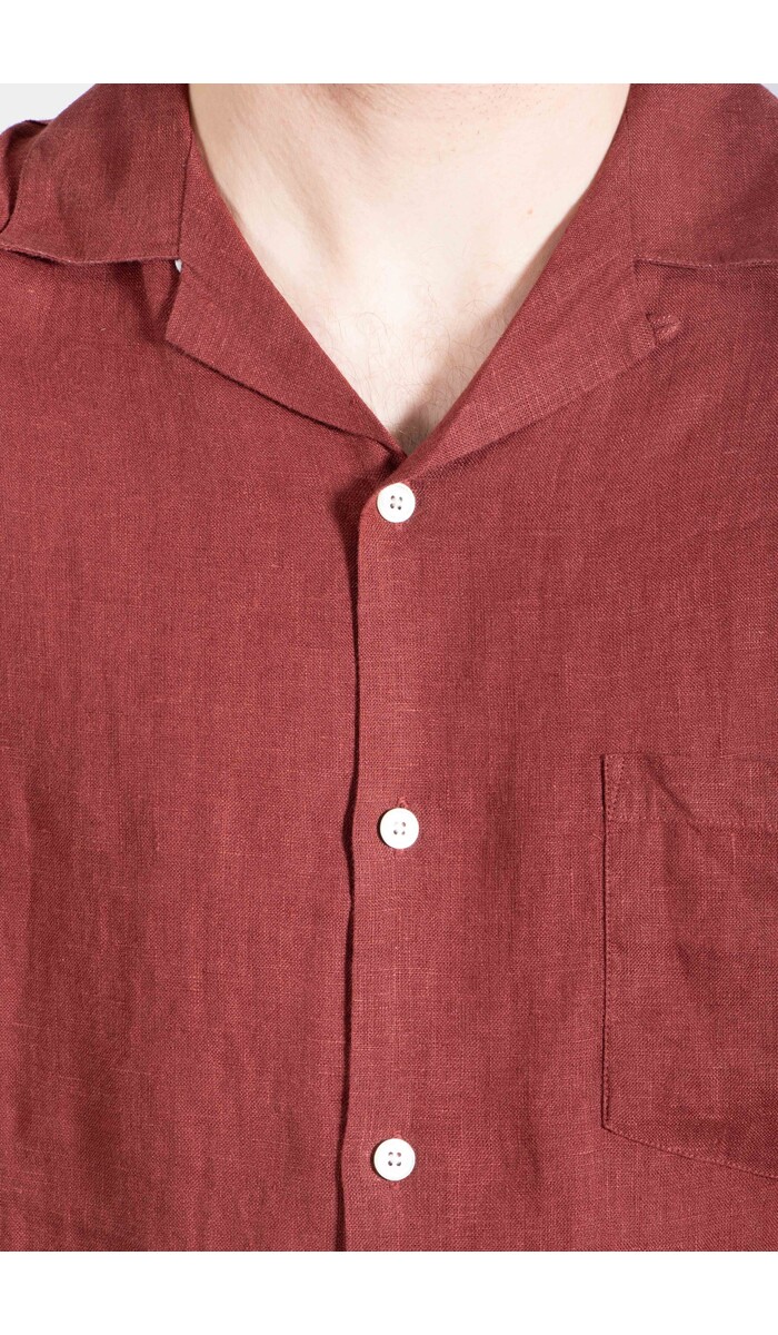 Portuguese Flannel Portuguese Flannel Overhemd / Linen Camp / Freisa