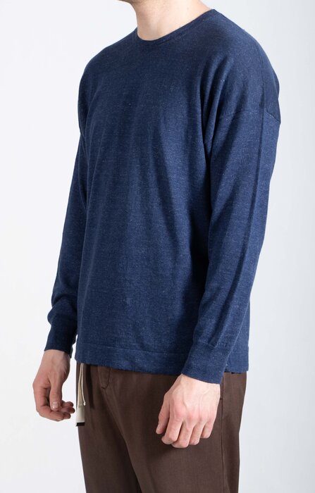 Casa Isaac Casa Isaac T-shirt / CC28 LS / Blauw