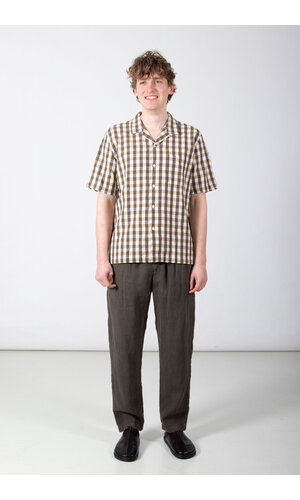 Universal Works Universal Works  Hemd / Road Shirt / Aberdeen-Diamanten