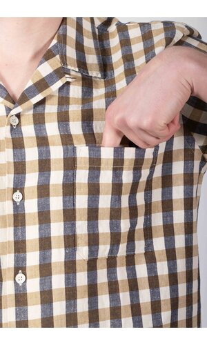 Universal Works Universal Works  Hemd / Road Shirt / Aberdeen-Diamanten