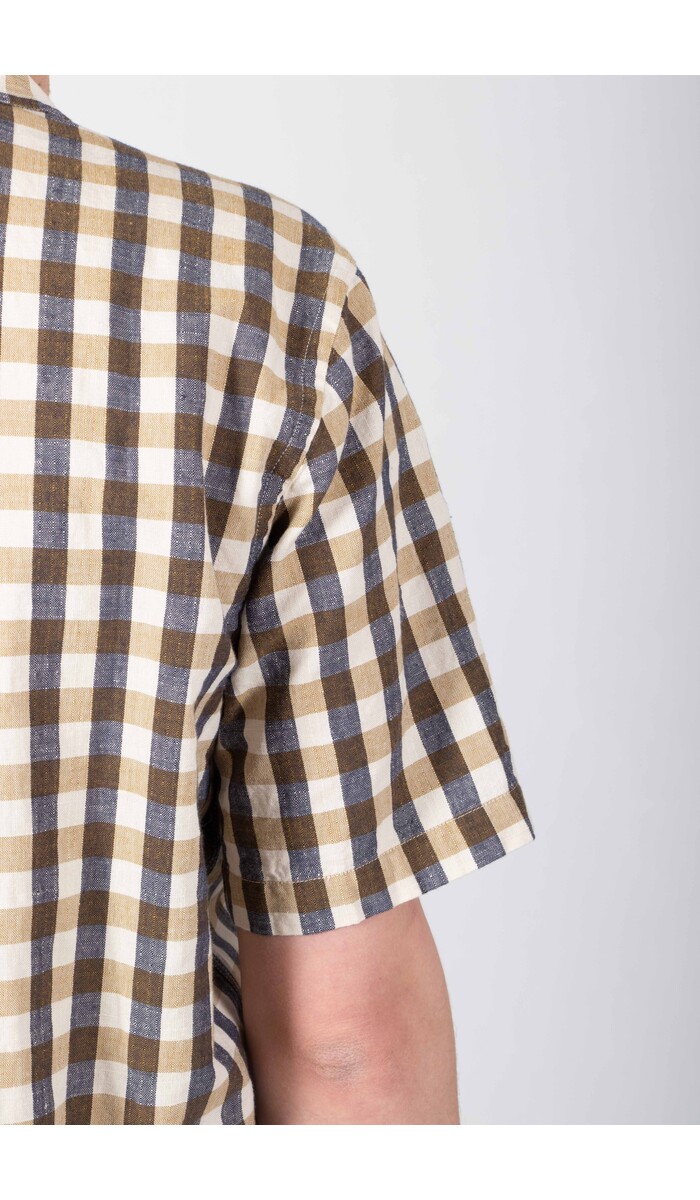 Universal Works Universal Works  Hemd / Road Shirt / Aberdeen-Diamanten