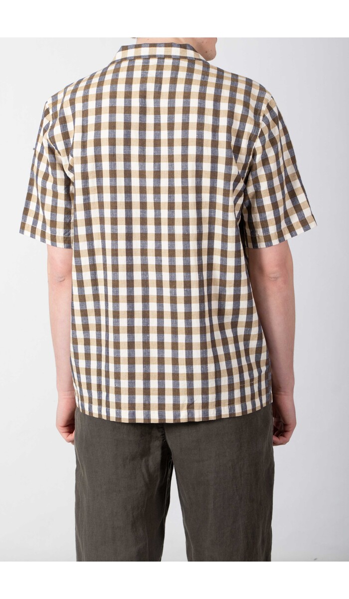 Universal Works Universal Works  Hemd / Road Shirt / Aberdeen-Diamanten