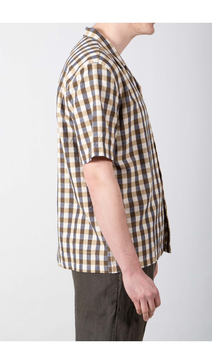 Universal Works Universal Works  Hemd / Road Shirt / Aberdeen-Diamanten