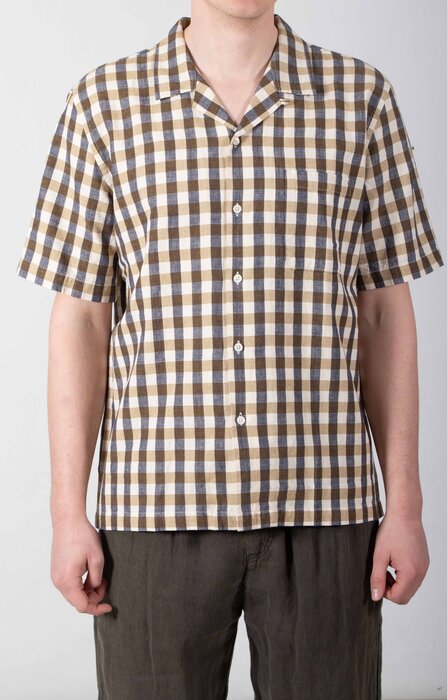 Universal Works Universal Works  Shirt / Road Shirt / Aberdeen Diamond