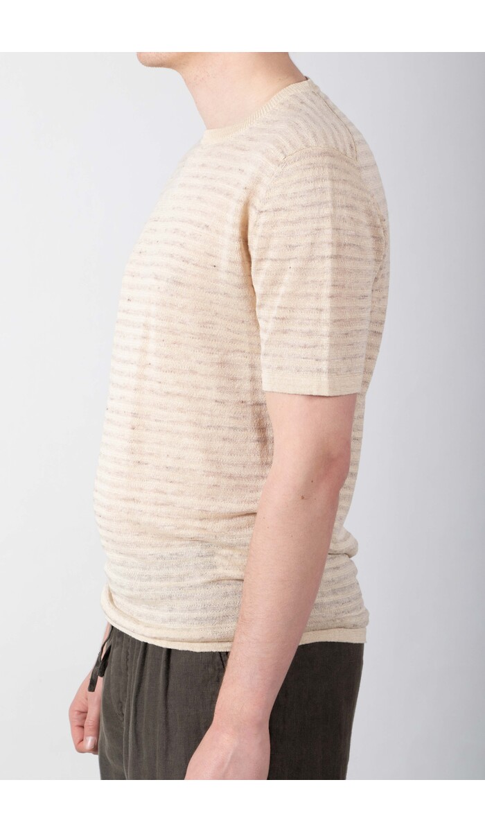 Roberto Collina Roberto Collina T-Shirt / 261MYA21021 / Sand