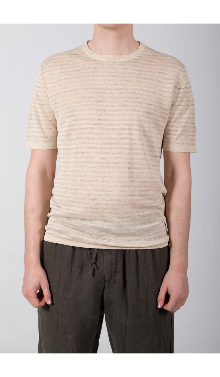 Roberto Collina Roberto Collina T-Shirt / 261MYA21021 / Sand