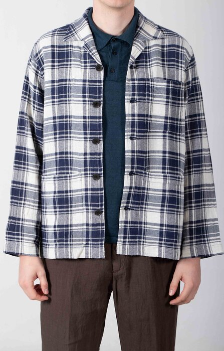 Universal Works Universal Works Jack / Cancun Jacket / Delfstblauw