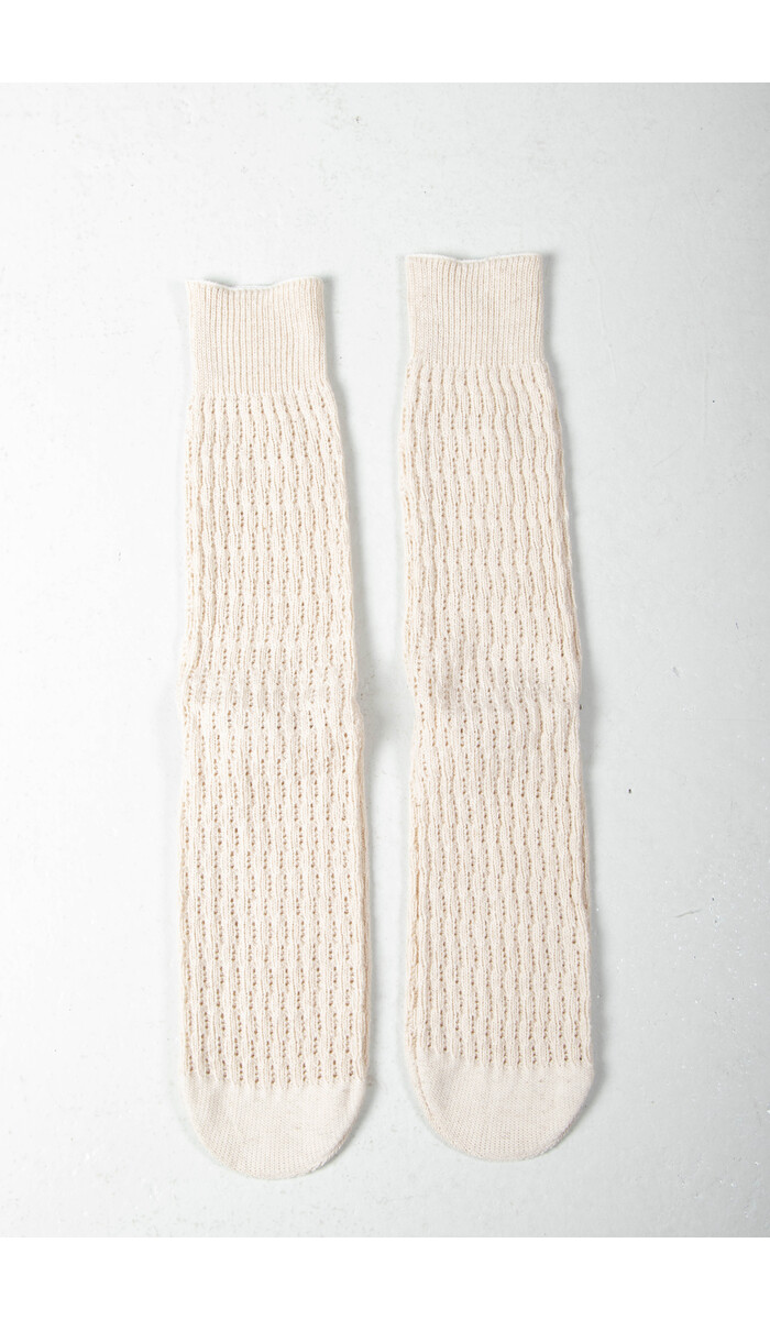 RoToTo RoToTo Socke / Folk Crochet / Ecru