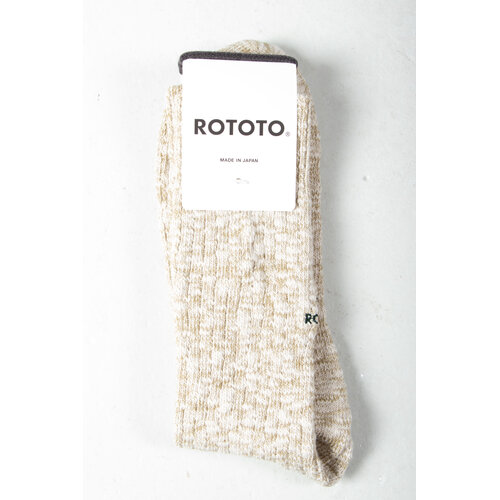 RoToTo RoToTo Socke / Cotton Slub / Khaki