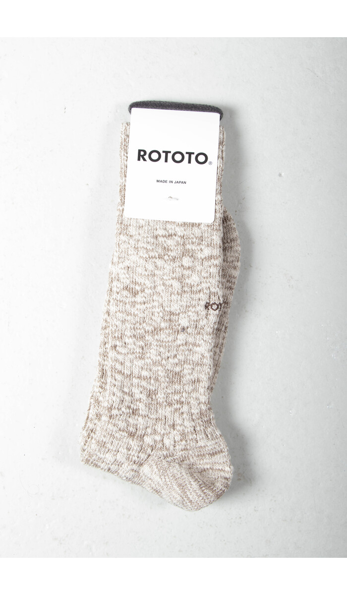 RoToTo RoToTo Socke / Cotton Slub / Khaki
