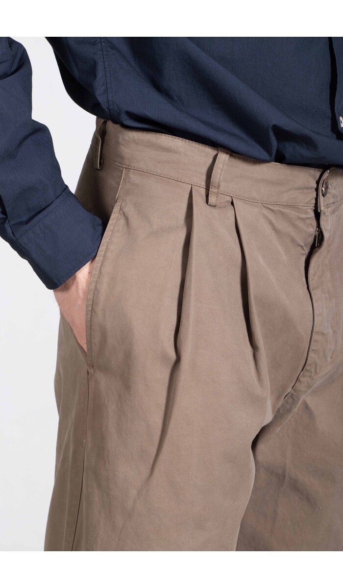 Parages Parages Broek / Double Pleats / Moka