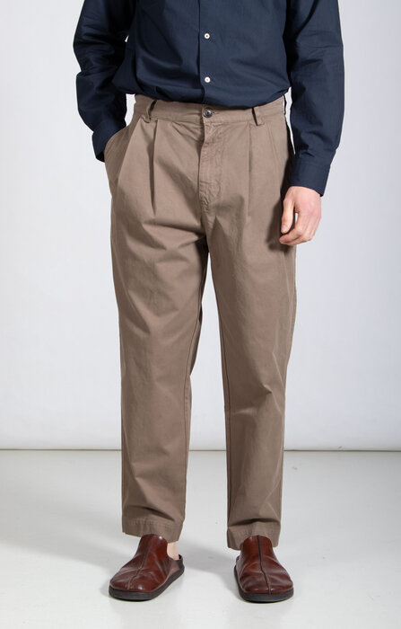 Parages Parages Broek / Double Pleats / Moka