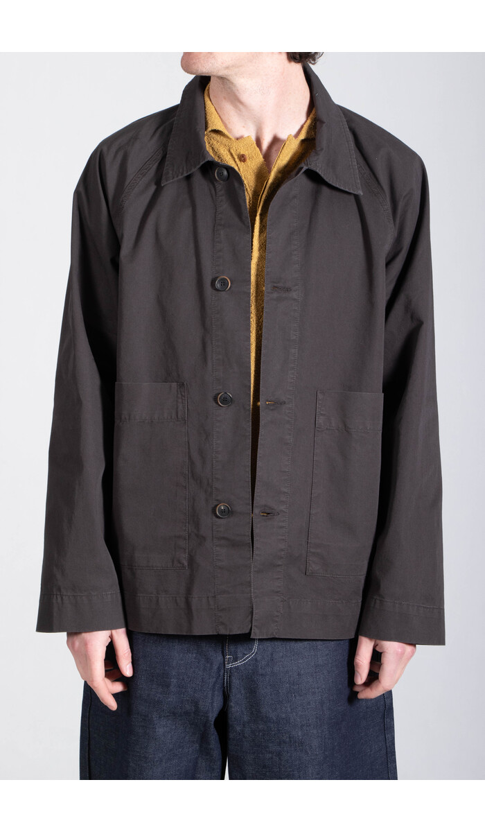 Parages Parages Jack / Coach Jacket / Houtskool