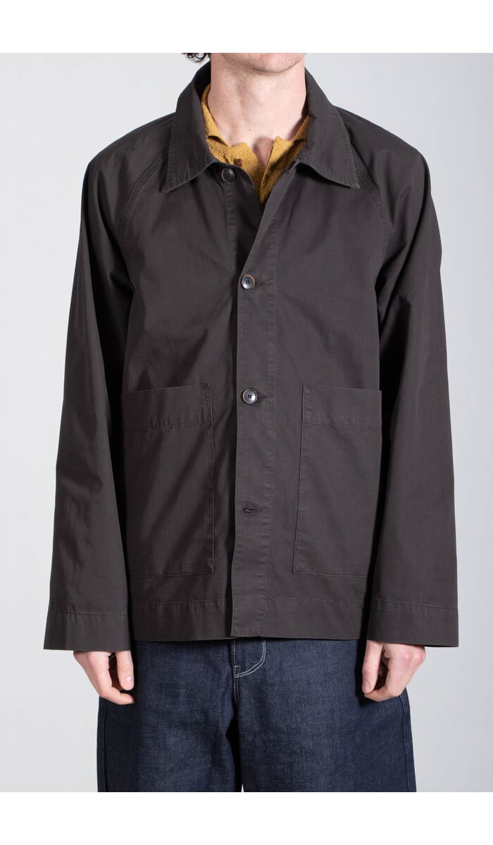 Parages Parages Jack / Coach Jacket / Houtskool